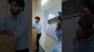 Teacher Nabeel teaching only girl😂girl cute bakchodivlogs [upl. by Cain]