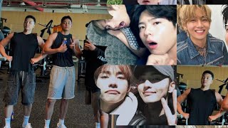 Epic Reunion of BTS’s V and Kim Minjae After 8 Years A Heartwarming Moment for Fans [upl. by Apurk]