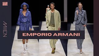 Emporio Armani Women’s Spring Summer 2025 Fashion Show MFW [upl. by Gnod973]