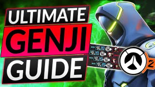 THE ULTIMATE GENJI GUIDE for OVERWATCH 2  Abilities Combos Mechanics and Tech [upl. by Hatcher]