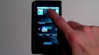 Acer liquid apps on Droid  Milestone HD [upl. by Nohsav113]