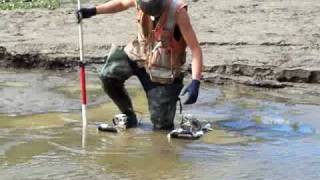 Snowshoes in the summer on mud [upl. by Ettesil]