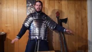 Unboxing my Lamellar armor from Armstreet [upl. by Cati]