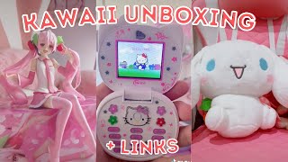 Kawaii Unboxing with links pt 2  Amazon Finds  TikTok Compilation  TikTok Made Me Buy It [upl. by Suilmann]