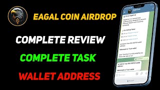 Eagle coin airdrop complete detail  Eagle coin airdrop  Eagle coin ice doge project [upl. by Indyc]