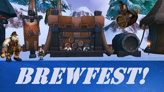 Brewfest Wow Quest  Brewfest Event  Alliance [upl. by Nanyt]