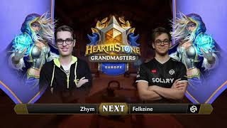 Zhym vs Felkeine  2021 Hearthstone Grandmasters Europe  Decider  Season 1  Week 3 [upl. by Wollis]