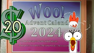 20 Merino Yarn Advent Calendar Amazon Ebay Unbox Reveal Review [upl. by Pizor684]