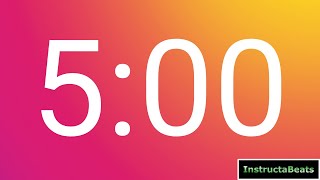 5 Minute Timer Countdown  Colorful [upl. by Esyak]