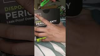 Pee safe disposable period panty review justreviewchannel revieweverything ugccreator PEESAFE [upl. by Antonin]