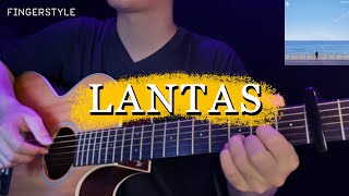 LANTAS  Juicy Luicy  Fingerstyle Guitar Cover FREE TABS [upl. by Reisinger]