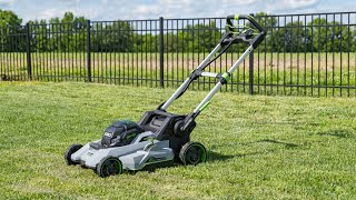 EGO LM2135SP Self Propelled Mower with 75 Amp Hour Battery Review [upl. by Kara-Lynn]