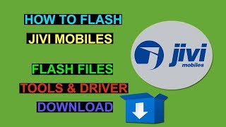 HOW TO FLASH JIVI MOBILE SOFTWARE [upl. by Symon624]