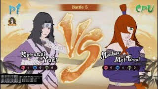 NXBUNSC Kurenai Yuhi 4 vs Mei Terumi 2 Requested [upl. by Attenol]