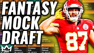 2024 Fantasy Football Mock Draft  12 Team  PPR Pick 3 [upl. by Wolfram478]