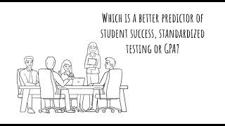 Standardized Tests vs GPA  Which is the better predictor of success [upl. by Yelsiap]