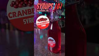 Syrups 101  How to Make Cranberry Syrup [upl. by Delle]