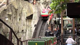 Rutschebanen roller coaster at Tivoli Gardens  Onride and offride in HD [upl. by Najed232]