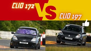 Clio 172 vs Clio 197 Blyton [upl. by Yer415]