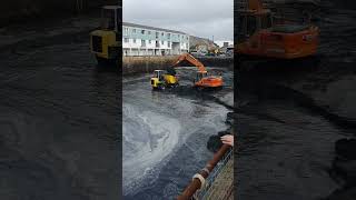 Dredging Portreath Harbour [upl. by Kokoruda256]