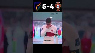 India vs Portugal FIFA World Cup 2030 Final Penalty Shootout football shorts trending cr7 [upl. by Savill]