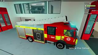 Roblox Westbridge  LFB Ridealong [upl. by Ayar]