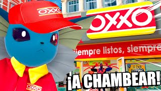 ¡TRABAJANDO EN UN OXXO  ASH Y VAPOREON [upl. by Nahtan]