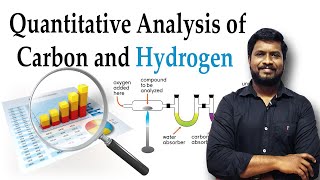 22Quantitative Analysis of Carbon amp Hydrogen in Organic Compounds  in Tamil [upl. by Minna]