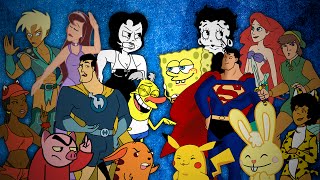 Drawn Together vs The Originals Epic Rap Battles of Cartoons Season 3 [upl. by Anerroc]