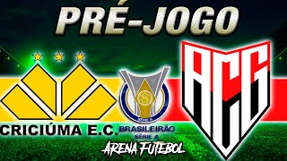 CRICIÚMA x ATLÉTICOGO Campeonato Brasileiro  Narração [upl. by Illek137]