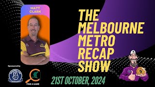 The Melbourne Metro Recap Lawn Bowls Show  2 [upl. by Ellehcrad265]