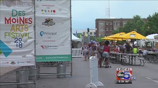 Iowans flock to final day of Arts Fest [upl. by Elocon]