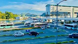 【4K】Japan Walking Tour  Onomichi Station Ambient Walk Hiroshima 尾道 広島 [upl. by Marko]