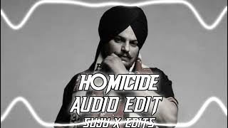 HOMICIDE AUDIO EDIT [upl. by Hamaso834]