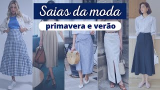 🔵5 SAIAS QUE ESTÃO NA MODA PRIMAVERAVERÃO 2023 E 2024 [upl. by Katha]