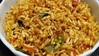 Mandakki puffed rice masala Dharwad style cooking dharwad trending [upl. by Bronnie]