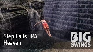 Step Falls Cliff Jumping PA [upl. by Joette140]