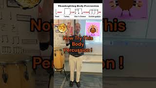 Thanksgiving Body Percussion activity Try [upl. by Sherfield]