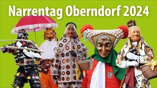 Narrentag Viererbund Oberndorf  Fasnet 2024 [upl. by Hgiel558]