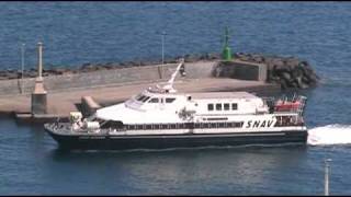 SNAV Aurora at Capri Island Italy [upl. by Nossah]