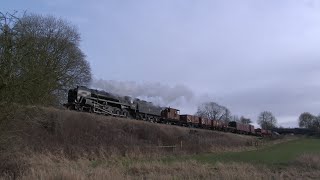 2024 GCR Winter Steam Gala featuring 8 steam locomotives including 5 DOUBLE HEADERS steamtrain [upl. by Bernard452]