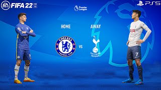 FIFA 22 PS5  Chelsea Vs Tottenham Hotspur  Premier League 2223 Full Match  4K Gameplay [upl. by Tull]