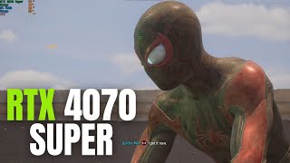 Marvels Spiderman 2 RTX 4070 Super Gameplay  Ryzen 5 3600  Best Graphics Settings [upl. by Bautram]