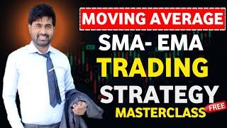 Moving Average amp Exponential Moving Average  SMA EMA Trading Strategy [upl. by Mcdougall389]