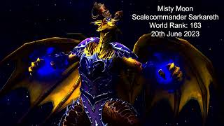 Misty Moon vs Scalecommander Sarkareth Mythic  Restoration Shaman PoV [upl. by Arnold859]