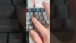 TTC POM万磁王KOM keyboards keyboard asmr asmrkeyboard customkeyboard mechanicalkeyboard [upl. by Nosnor]