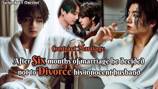 After Six months of marriage he decided not to divorce his innocent husbandquotTaekook OneshotquotHindi Ex [upl. by Aisercal150]