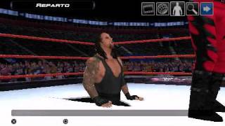 Smackdown Vs RAW 2011 Undertaker Attacks Masked Kane [upl. by Whale]