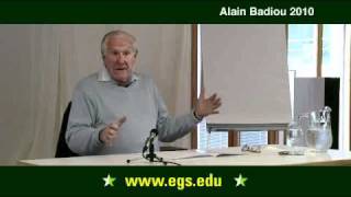 Alain Badiou What is Philosophy Part I 2010 [upl. by Clarkin289]