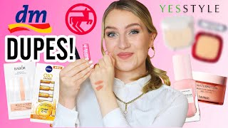 KRASSE DROGERIE amp KBEAUTY DUPES Mai 2023  DM YesStyle Rossmann  Mac Babor Essence  Lubella [upl. by Uokes100]